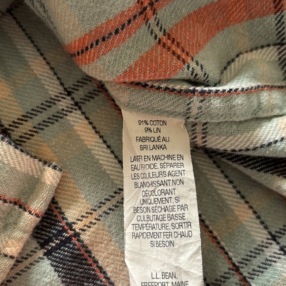 LL Bean Thick Cotton Shirt - Picture 6 of 9